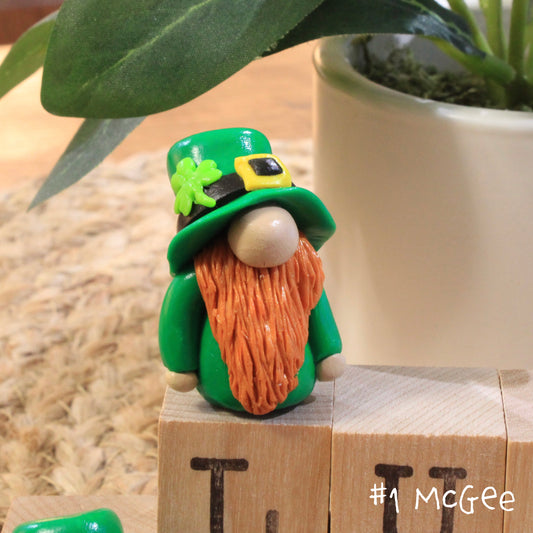 St. Patrick's Day Leprechaun Gnome Desk Buddy Figurine